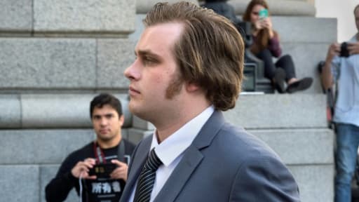Henri van Breda arrive au tribunal de Cape Town, le 27 mars 2016 Henri van Breda arrive au tribunal de Cape Town, le 27 mars 2016