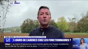 Le député Karl Olive assume de "ne pas faire le concours Lépine du plus présent" à l'Assemblée