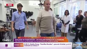 Maladie de Parkinson: un malade retrouve la marche