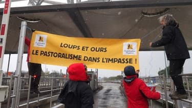 Une manifestation de la Confédération Paysanne en 2017.