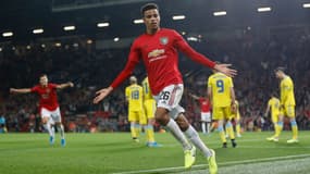 Mason Greenwood lors de Manchester United-Astana, le 19 septembre 2019
