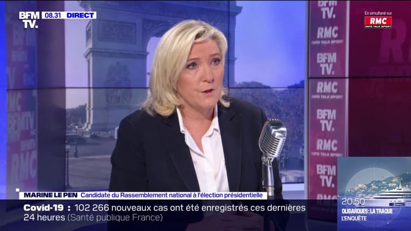 Marine Le Pen sur le massacre de Boutcha en Ukraine: 