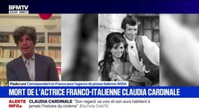 "Claudia Cardinale, c'est un monument du cinéma italien": Pablo Levi, correspondant en France pour ANSA , revient sur la mort de l'actrice franco-italienne