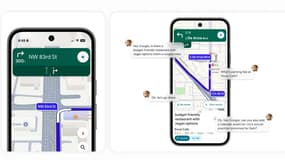 Gemini dans Google Maps.
