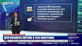 BFM Business avec vous : Comment réagir face aux cyberattaques et ransomwares ? - 15/01