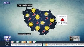 Météo Paris-Ile de France du 28 juin: Jusqu'à 35 degrés