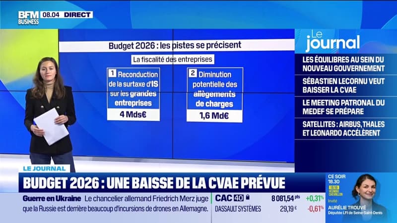 Le budget 2026 avec notre nouveau gouvernement