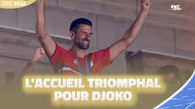 JO 2024 / Tennis : l'accueil triomphal des Serbes pour Djokovic médaillé d'or à Paris
