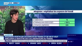 La pépite : Depuis son lancement, aKagreen a végétalisé les espaces de vie de 500 entreprises, par Lorraine Goumot - 24/01