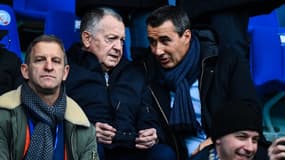Jean-Michel Aulas et Marc Keller