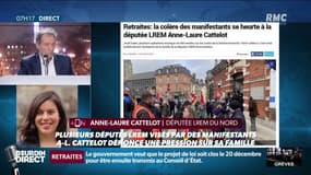 "On a passé un cap dans la violence": la famille d’une députée LREM visée par manifestants opposés à la réforme des retraites
