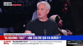 "Bloquons tout": "La moitié du budget de l'État, c'est avec l'impôt le plus injuste", lance Thomas Vacheron, secrétaire confédéral CGT