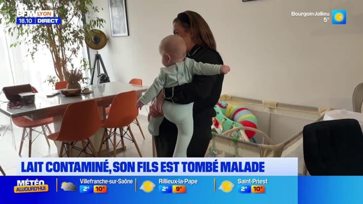 Lait contaminé, son fils est tombé malade