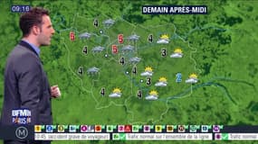 Météo Paris-Ile-de-France du mardi 20 décembre 2016: Des nuages bas sur l'ouest et quelques pluies pour l'est