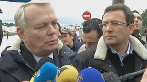 Le Premier ministre Jean-Marc Ayrault, dans le Var.