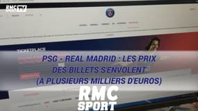 PSG - Real Madrid : Les prix des billets s'envolent (à plusieurs milliers d'euros)