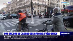 Île-de-France: le port du casque à vélo ne sera pas obligatoire