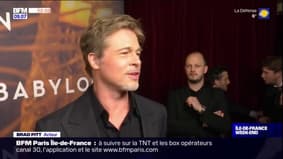 Paris: l'avant-première du film "Babylon" s'est tenue ce samedi soir au Grand Rex en présence de Brad Pitt