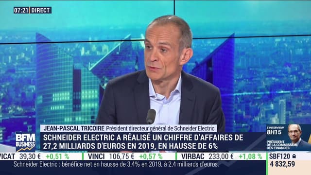 Jean-Pascal Tricoire, le PDG de Schneider Electric 