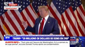 Affaire Stormy Daniels: "On va faire appel de ce simulacre de procès" affirme Donald Trump, au lendemain de sa condamnation