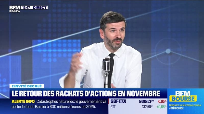 Le retour des rachats d'actions en novembre