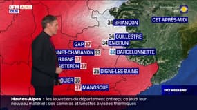 Météo DICI: soleil et nuages au menu de ce samedi, 37°C à Gap