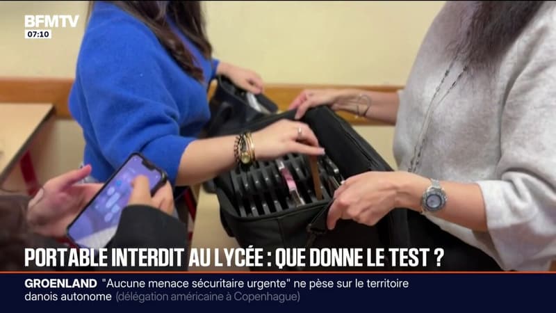 "Au niveau de la discipline ça n'a rien à voir": dans ce lycée professionnel, les téléphones sont interdits durant les cours