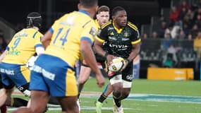 Yoan Tanga lors du match de Top 14 entre La Rochelle et Clermont, 3 mars 2024