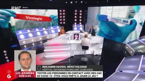 “C’est un exercice grandeur nature qui va se passer dans les prochaines semaines”, estime l’infectiologue Benjamin Davido