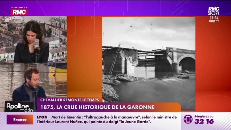 1875, la crue historique de la Garonne