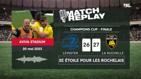 La Rochelle 27-26 Leinster : La folle 2e étoile rochelaise avec le replay RMC 