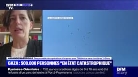 Famine à Gaza: "Il faut laisser rentrer de la nourriture en quantité suffisante, aujourd'hui ce n'est pas le cas" alarme la responsable des opérations d'urgence pour MSF
