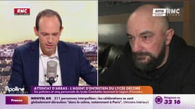Arras: Christian Berroyer, l'agent d'entretien du lycée, décoré de la Légion d'honneur