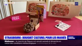 Strasbourg: un bouquet culturel pour les nouveaux mariés