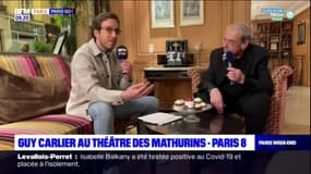 Paris Go : Guy Carlier au Théâtre des Mathurins - Paris 8 