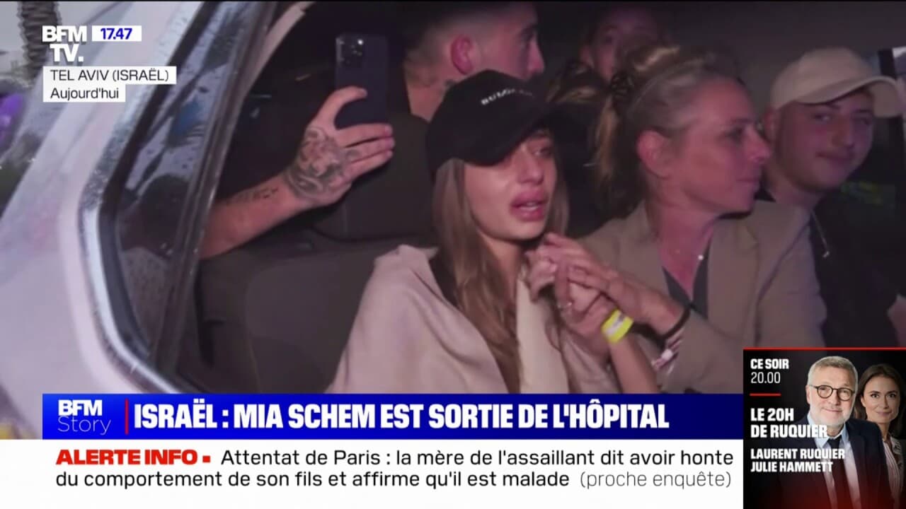 Guerre israël-hamas: l'otage franco-israélienne, mia schem, est sortie de l'hôpital