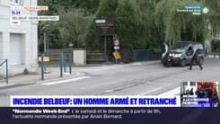 Seine-Maritime: un homme retranché et suspecté de violences conjugales interpellé près de Belbeuf