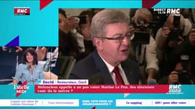 Mélenchon appelle à ne pas voter Marine Le Pen : ses électeurs vont-ils le suivre ? - 11/04