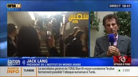 Édition spéciale "Attaque terroriste à Tunis" (7/9): "C'est un acte de défi à la démocratie" selon Jack Lang