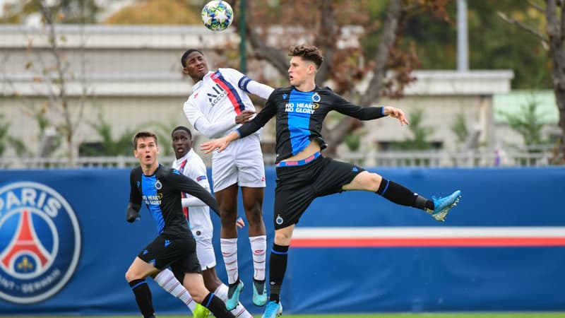 Moussa Sissako avec le PSG en Youth League