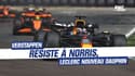 F1 - GP Emilie-Romagne : Verstappen résiste à Norris, Leclerc nouveau dauphin au général
