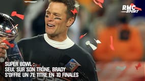 Super Bowl : seul sur trône, Brady s'offre un 7e titre en dix finales