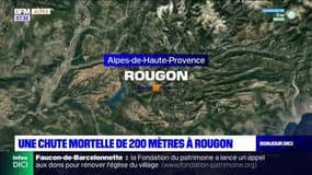 Rougon: un homme de 82 ans est mort dans une chute de 200 mètres