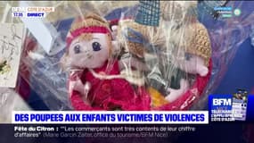 Nice: des poupées fabriquées pour les enfants victimes de violences