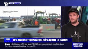 Agriculteurs: "La bataille du revenu ne fait que commencer", affirme Thomas Gibert (Confédération paysanne)
