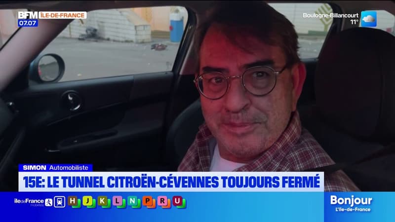 Paris: impatience face au prolongement de la fermeture du tunnel Citroën-Cévennes