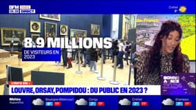 Paris: une année record pour la fréquentation des musées, le Louvre retrouve son niveau d'avant covid