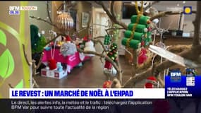 Le Revest: un marché de Noël à l'EHPAD
