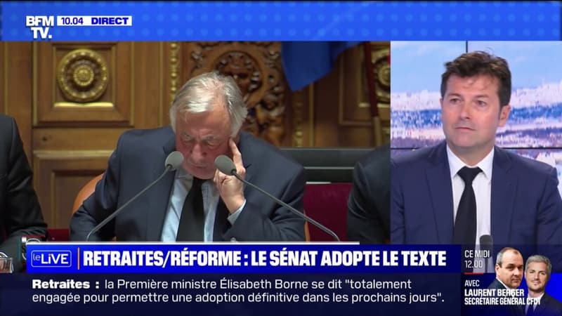 Stéphane Le Rudulier, sénateur LR sur le vote de la réforme des retraites: 