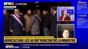 Agriculture : le syndicat des Jeunes agriculteurs a rencontré la ministre